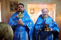 Первая Божественная литургия в&nbsp;Воре-Богородской