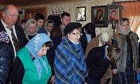 Первая Божественная литургия в&nbsp;Воре-Богородской