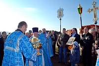 Первая Божественная литургия в&nbsp;Воре-Богородской