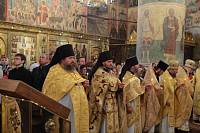 Богослужение в&nbsp;Успенском соборе Московского Кремля