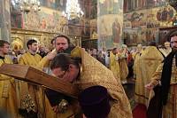 Богослужение в&nbsp;Успенском соборе Московского Кремля