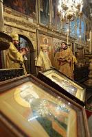 Богослужение в&nbsp;Успенском соборе Московского Кремля