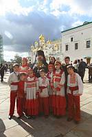 Богослужение в&nbsp;Успенском соборе Московского Кремля