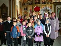 Открытый урок в&nbsp;Спасо-Преображенском храме с. Андреевские Выселки