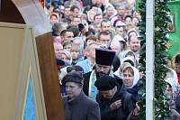 Предстоятель Русской Церкви совершил Литургию в&nbsp;Спасо-Бородинском монастыре