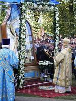 Предстоятель Русской Церкви совершил Литургию в&nbsp;Спасо-Бородинском монастыре