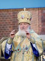 Предстоятель Русской Церкви совершил Литургию в&nbsp;Спасо-Бородинском монастыре