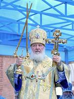 Предстоятель Русской Церкви совершил Литургию в&nbsp;Спасо-Бородинском монастыре