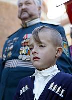 Предстоятель Русской Церкви совершил Литургию в&nbsp;Спасо-Бородинском монастыре