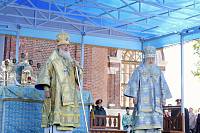 Предстоятель Русской Церкви совершил Литургию в&nbsp;Спасо-Бородинском монастыре