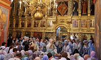 Престольный праздник в&nbsp;Новодевичьем монастыре
