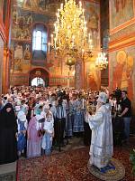 Престольный праздник в&nbsp;Новодевичьем монастыре