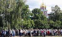 Престольный праздник в&nbsp;Новодевичьем монастыре
