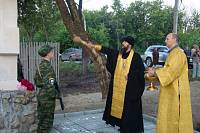 Освящение поклонного креста в Старой Купавне