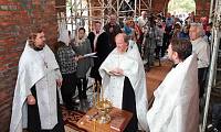Закладка Георгиевского храма в&nbsp;Аксиньино