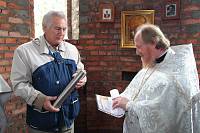 Закладка Георгиевского храма в&nbsp;Аксиньино