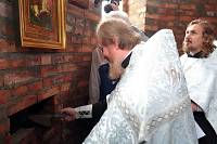 Закладка Георгиевского храма в&nbsp;Аксиньино