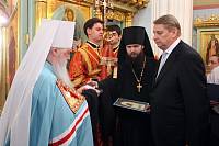 Посещение Щелково митрополитом Ювеналием