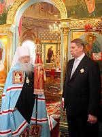 Посещение Щелково митрополитом Ювеналием