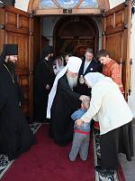 Посещение Щелково митрополитом Ювеналием