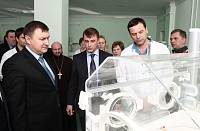 Открытие реанимационного отделения при орехово-зуевском родильном доме