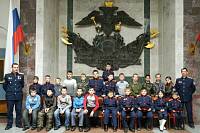 Орехово-зуевские школьники в&nbsp;музее погранвойск