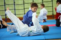 Экзамен в&nbsp;секции айкидо при православной гимназии в&nbsp;Богородске