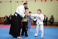 Экзамен в&nbsp;секции айкидо при православной гимназии в&nbsp;Богородске