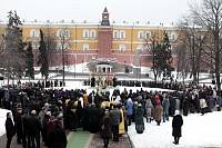 Богослужение в&nbsp;Успенском соборе Кремля