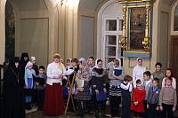 Празднование Рождества Христова в&nbsp;Новодевичьем монастыре