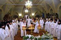 Празднование Рождества Христова в&nbsp;Новодевичьем монастыре