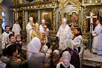 Празднование Рождества Христова в&nbsp;Новодевичьем монастыре