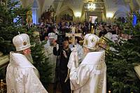 Празднование Рождества Христова в&nbsp;Новодевичьем монастыре