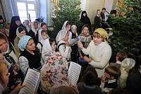 Празднование Рождества Христова в&nbsp;Новодевичьем монастыре