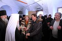 Празднование Рождества Христова в&nbsp;Новодевичьем монастыре