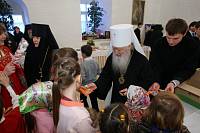 Празднование Рождества Христова в&nbsp;Новодевичьем монастыре