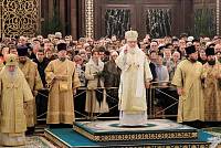 Великая вечерня в&nbsp;храме Христа Спасителя