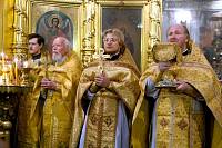 Литургия в&nbsp;новообразованном Лосино-Петровском благочинии