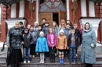 Воспитанники приюта в&nbsp;Орехово-Зуевском соборе