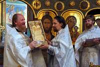 Освящение приделов Сергиевского храма села Алмазова