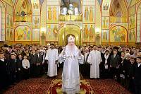 Великое освящение Троицкого собора города Щелкова