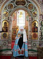 Великое освящение Троицкого собора города Щелкова