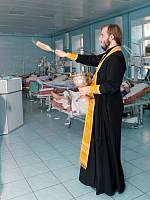 Освящение отделения реанимации в&nbsp;Щелковской больнице