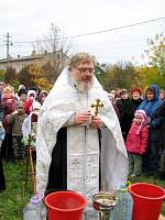 Первый молебен на&nbsp;месте будущего храма в&nbsp;Мизиново