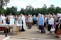 Освящение часовни в Щелково