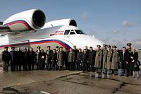 Освящение самолета на&nbsp;аэродроме &laquo;Чкаловский&raquo;