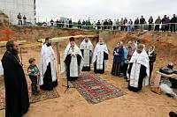 Закладка храма в&nbsp;Литвинове