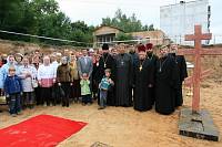 Закладка храма в&nbsp;Литвинове