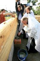 Основание церкви в&nbsp;Оболдине