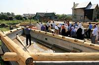 Основание церкви в&nbsp;Оболдине